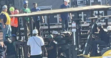 Trabalhador morre na montagem do palco para show de Shakira