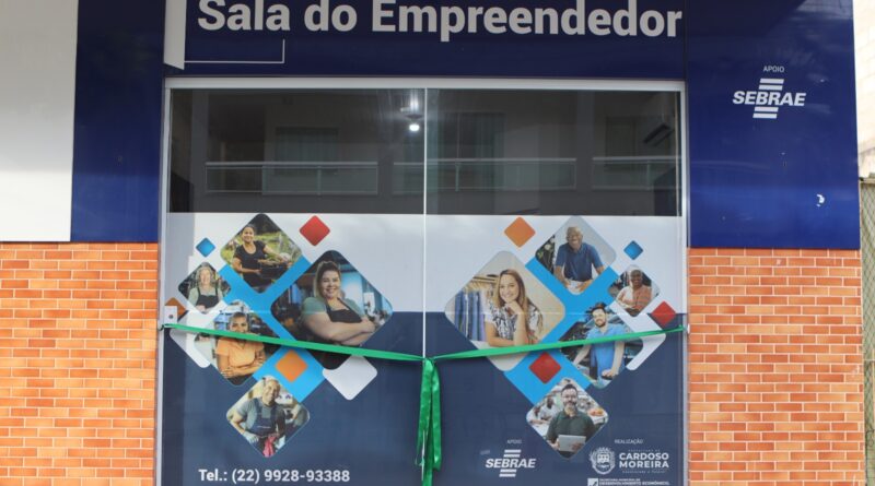 Sala do empreendedor é inaugurada em Cardoso Moreira