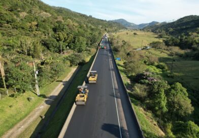 Obras na BR-101 alteram tráfego em Campos e podem provocar lentidão Obras na BR-101 alteram tráfego em Campos e podem provocar lentidão