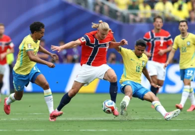 Com pênalti perdido e dois gols de Haaland, Brasil é eliminado da Copa