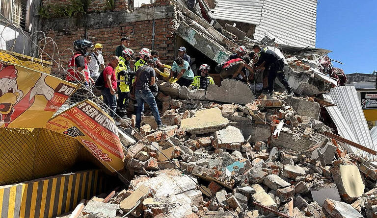 Terremoto na Colômbia: mais de 100 mortos já encontrados