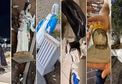 Flávio Dino manda PF investigar onda de ataques a imagens religiosas